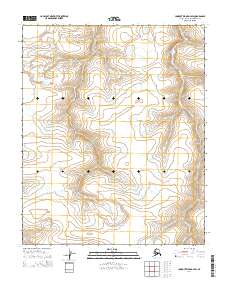 2014 Map of Lookout Ridge D-4 SW, 2014 Print