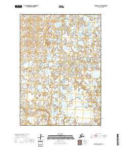 2018 Map of Marshall A-2 NW, 2018 Print