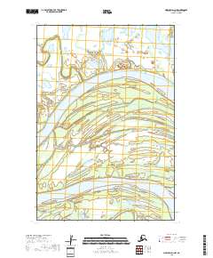 USGS Topographic Map – Marshall D-1 NW