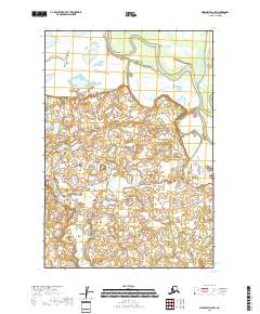 2018 Map of Marshall D-2 SW, 2018 Print