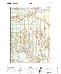 USGS Topographic Map – Marshall D-7 NE