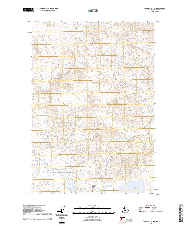 USGS Topographic Map – McCarthy C-3 NW