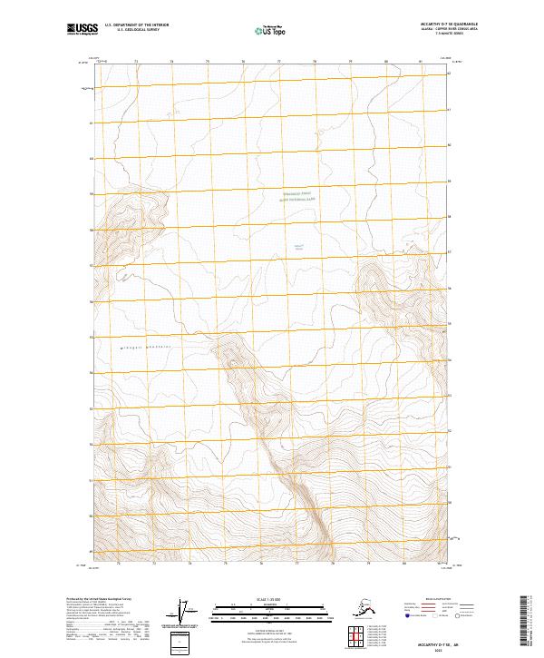 2023 Map of McCarthy D-7 SE, 2023 Print