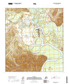 USGS Topographic Map – McGrath D-6 NE