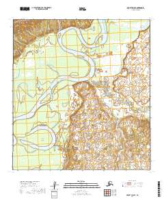 USGS Topographic Map – McGrath D-6 SE