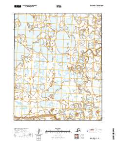 2020 Map of Meade River A-1 SE, 2020 Print