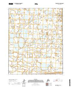 2020 Map of Meade River A-2 SE, 2020 Print
