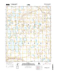 2014 Map of Meade River A-4 NW, 2014 Print