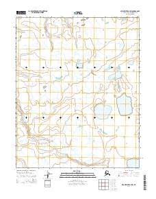 2014 Map of Meade River A-4 SW, 2014 Print