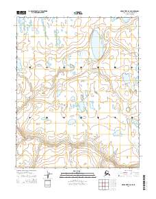 2014 Map of Meade River A-5 NE, 2014 Print