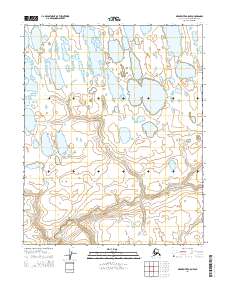 2014 Map of Meade River A-5 NW, 2014 Print