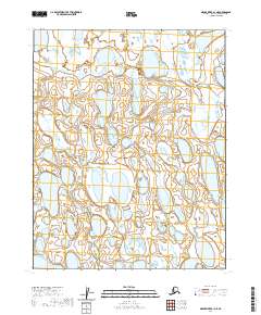 2020 Map of Meade River B-1 NE, 2020 Print