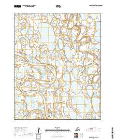 USGS Topographic Map – Meade River B-2 SW