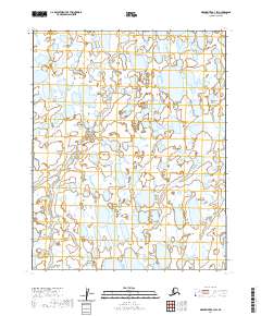 2020 Map of Meade River B-3 SW, 2020 Print