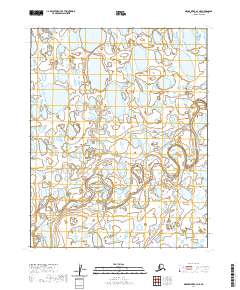 2020 Map of Meade River B-4 NE, 2020 Print