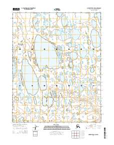 2014 Map of Meade River B-4 NW, 2014 Print