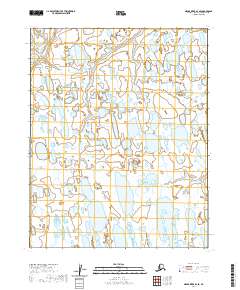 2020 Map of Meade River B-4 SE, 2020 Print