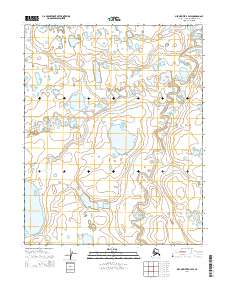 2014 Map of Meade River B-4 SW, 2014 Print