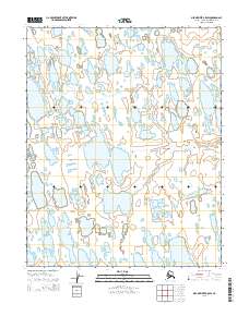 2014 Map of Meade River B-5 SW, 2014 Print