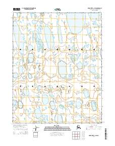 2014 Map of Meade River C-4 SW, 2014 Print