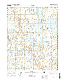 2014 Map of Meade River C-5 SE, 2014 Print