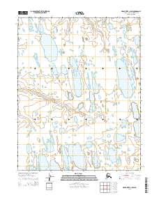 2014 Map of Meade River C-5 SW, 2014 Print