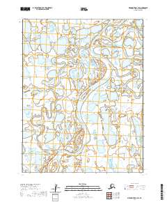 2020 Map of Meade River D-1 SW, 2020 Print