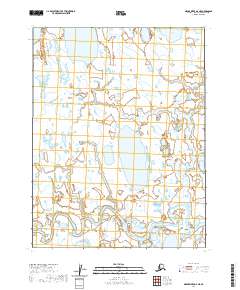 2020 Map of Meade River D-2 NE, 2020 Print