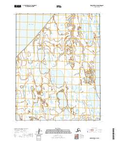 2020 Map of Meade River D-3 NE, 2020 Print