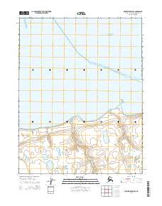 USGS Topographic Map – Meade River D-5 SE