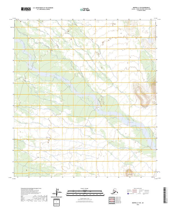 2024 Map of Medfra A-1 SW, 2024 Print