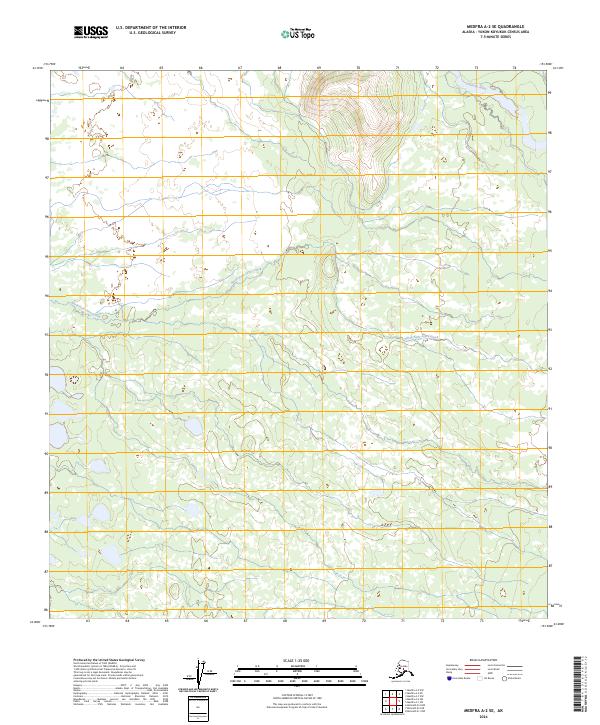 2024 Map of Medfra A-2 SE, 2024 Print