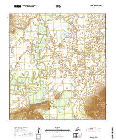 USGS Topographic Map – Medfra A-6 SE