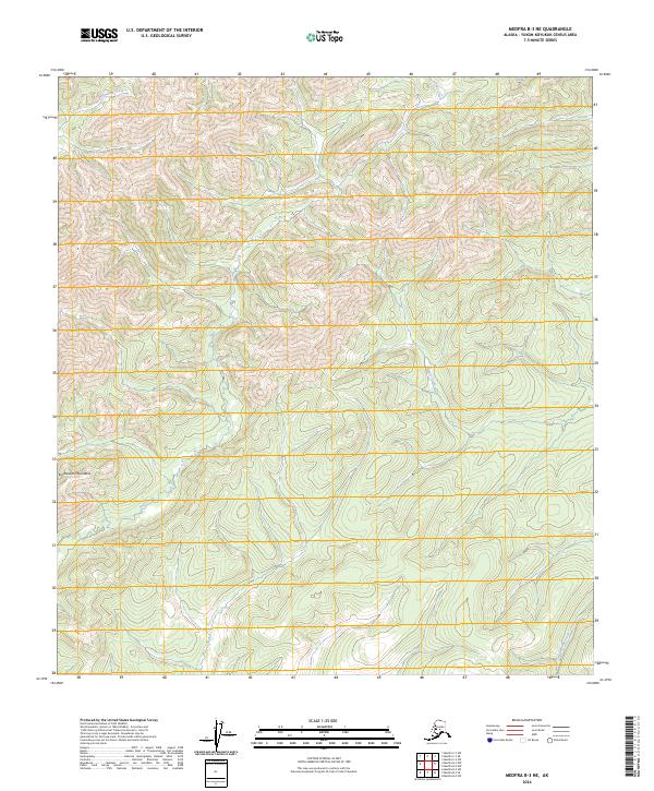 2024 Map of Medfra B-3 NE, 2024 Print