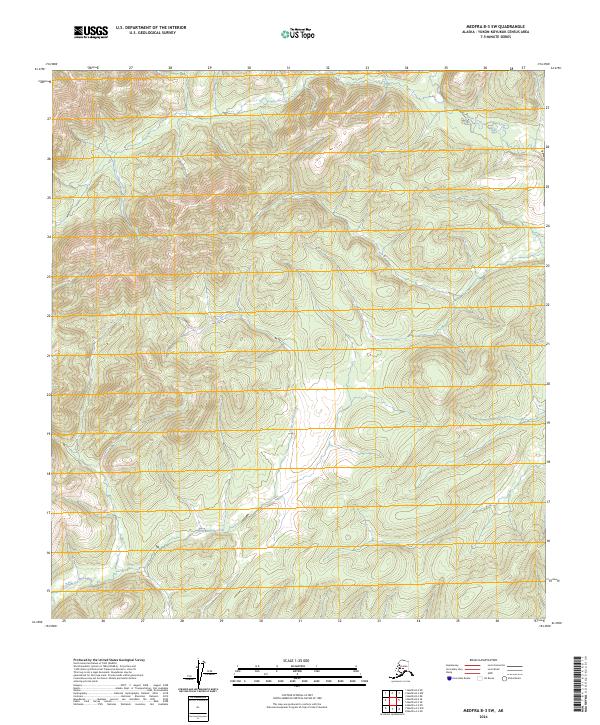 2024 Map of Medfra B-3 SW, 2024 Print