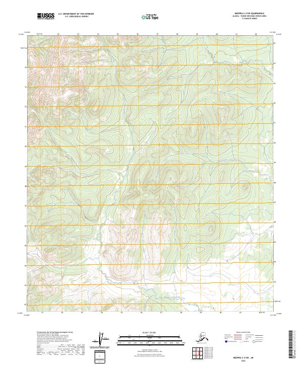 2024 Map of Medfra C-2 SW, 2024 Print
