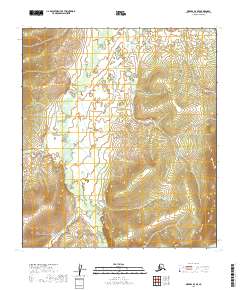USGS Topographic Map – Medfra D-3 SE