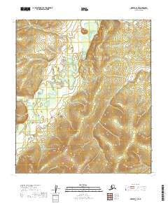 USGS Topographic Map – Medfra D-4 NE