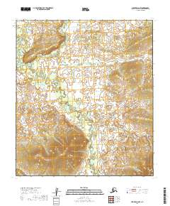 USGS Topographic Map – Medfra D-6 NW