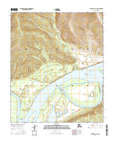 USGS Topographic Map – Melozitna A-1 NE