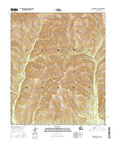 2016 Map of Melozitna A-3 SW, 2016 Print