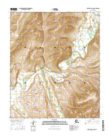 USGS Topographic Map – Melozitna A-4 NW