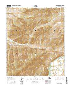 USGS Topographic Map – Melozitna A-5 NE