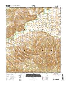 2016 Map of Melozitna A-5 NW, 2016 Print