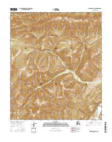 2016 Map of Melozitna A-5 SW, 2016 Print