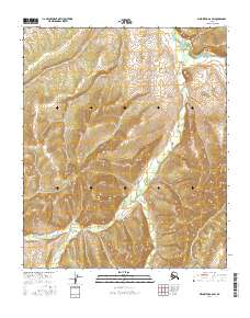 2016 Map of Melozitna A-6 SW, 2016 Print