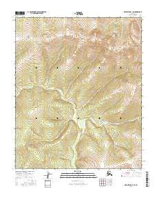 USGS Topographic Map – Melozitna B-1 SE