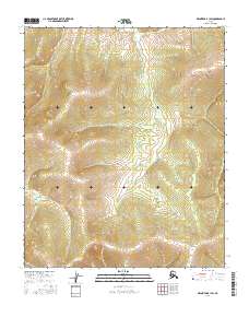 USGS Topographic Map – Melozitna B-1 SW