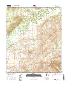 2016 Map of Melozitna B-3 NW, 2016 Print
