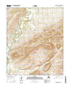 USGS Topographic Map – Melozitna B-4 SE